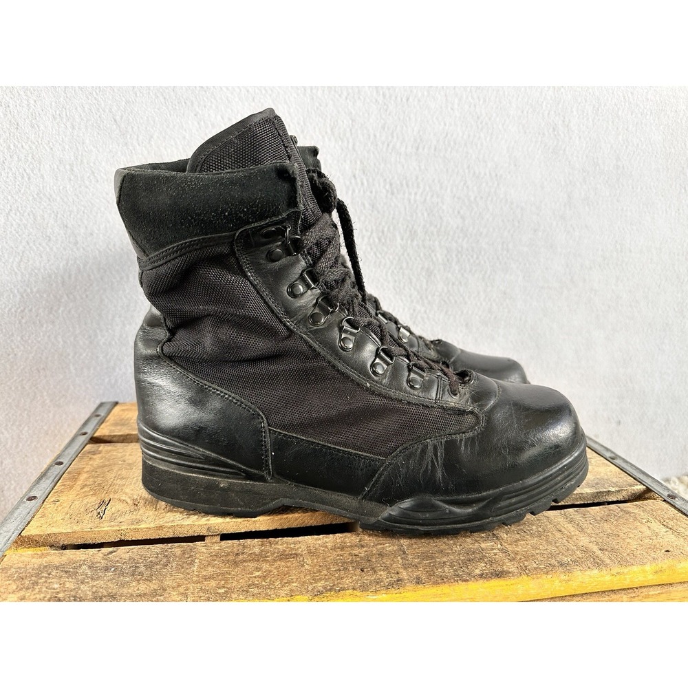 Corcoran 1944 Jump Boots Grunge Hipster Military Black Leather Size 10 M Men’s